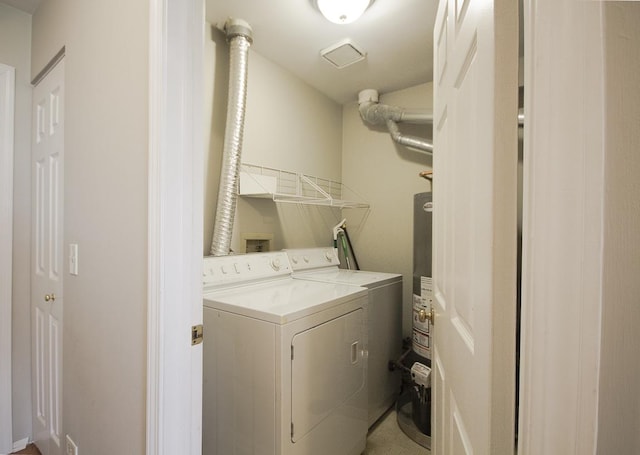 washroom with washer and clothes dryer
