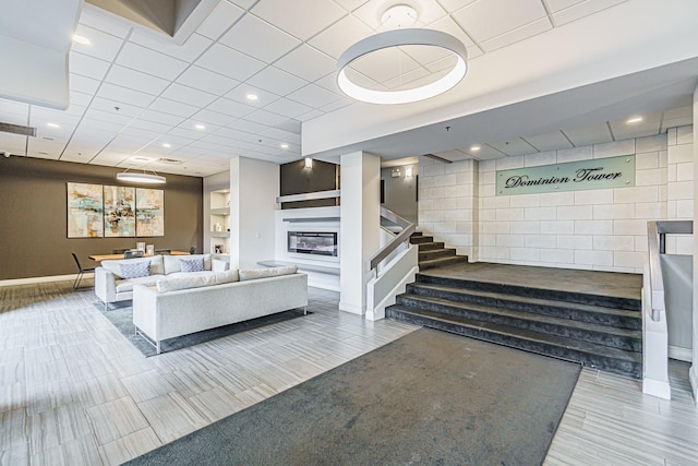 465 W Dominion Dr Unit 1304, Wood Dale, IL 60191 - community lobby featuring stairs and recessed lighting