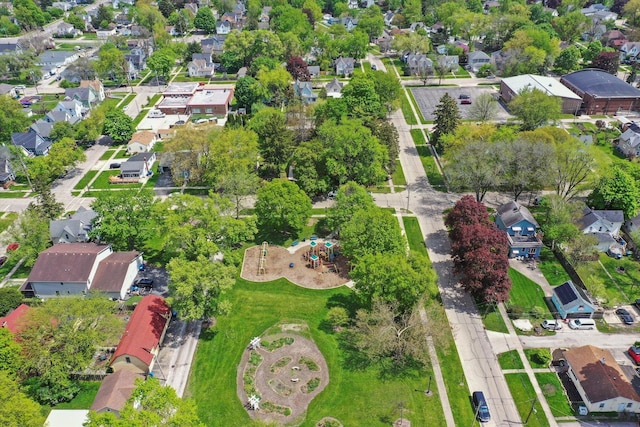 224 S 8th St, Dekalb, IL 60115 - aerial view of property's location featuring nearby suburban area