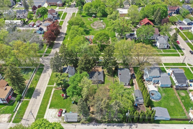 224 S 8th St, Dekalb, IL 60115 - aerial view of property's location featuring nearby suburban area