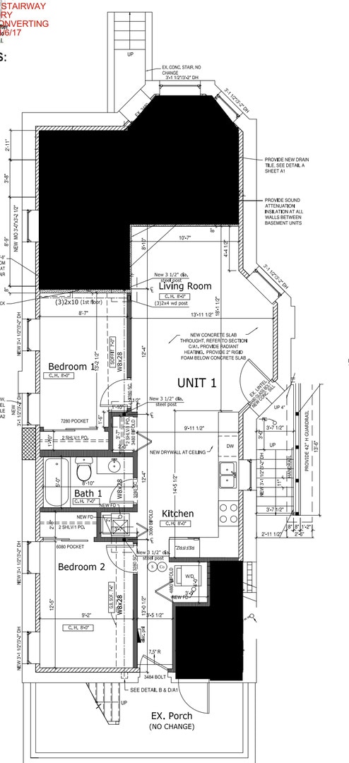 2151 W Cortez St, Chicago, IL 60622 - home floor plan