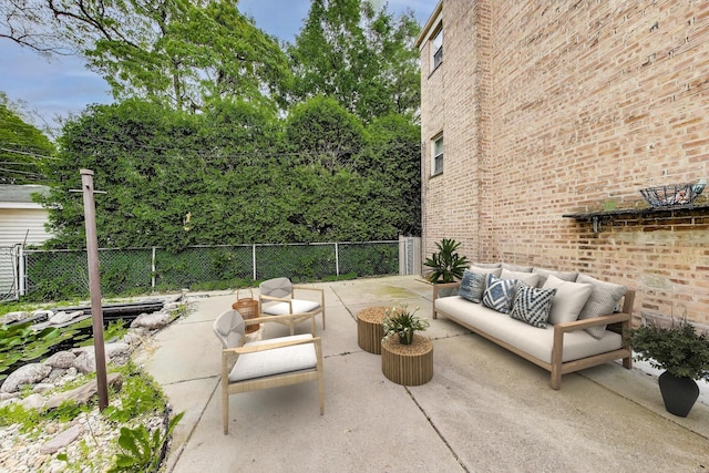 1021 S Blvd, Evanston, IL 60202 - view of patio / terrace with an outdoor living space