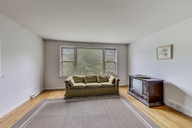 1021 S Blvd, Evanston, IL 60202 - living room with wood finished floors and baseboards