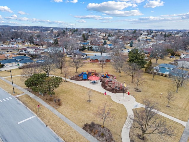 8909 S 85th Ct, Hickory Hills, IL 60457 - aerial view of residential area with a park