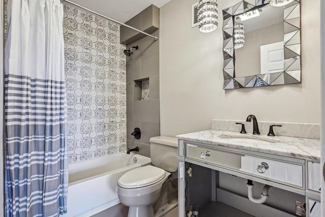 40 N Tower Rd Unit 3G, Oak Brook, IL 60523 - full bath with shower / bath combo, vanity, and toilet