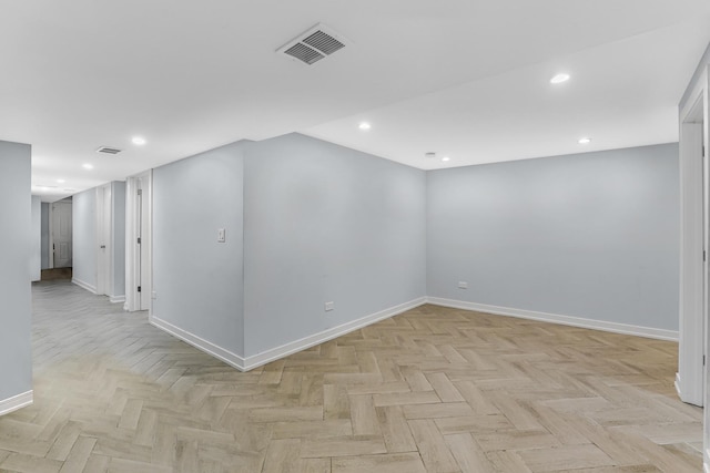1315 S Kolin Ave, Chicago, IL 60623 - below grade area with baseboards and recessed lighting