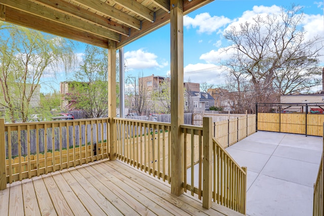 1315 S Kolin Ave, Chicago, IL 60623 - deck featuring a patio area and a residential view