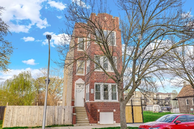 1315 S Kolin Ave, Chicago, IL 60623 - view of front of house with brick siding
