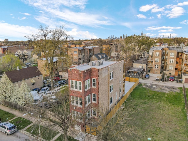 1315 S Kolin Ave, Chicago, IL 60623 - aerial perspective of suburban area