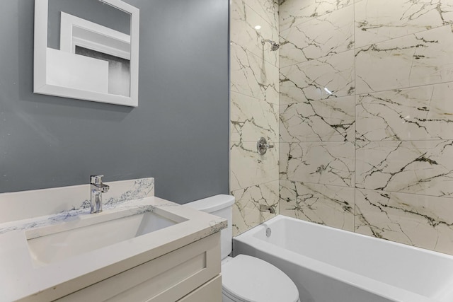 1315 S Kolin Ave, Chicago, IL 60623 - full bath featuring toilet, vanity, and shower / washtub combination