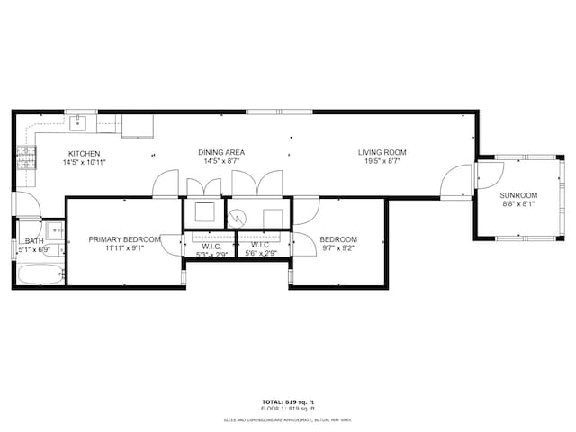 1315 S Kolin Ave, Chicago, IL 60623 - room layout