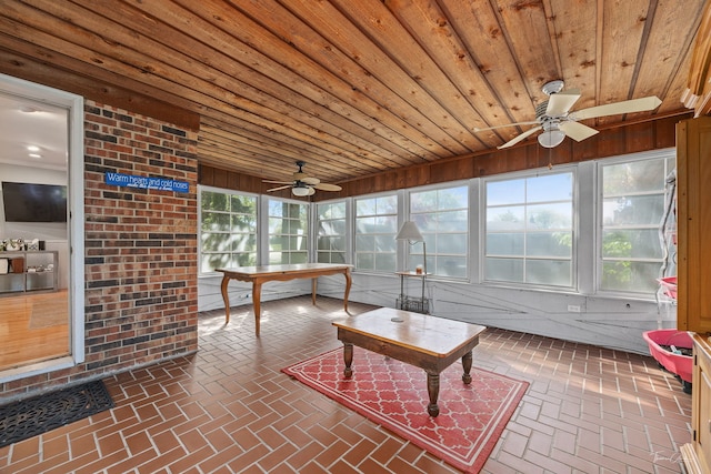 15322 Woodmar Dr, Orland Park, IL 60462 - sunroom / solarium with a ceiling fan and lofted ceiling