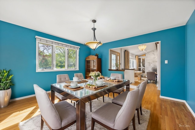 15322 Woodmar Dr, Orland Park, IL 60462 - dining area with light wood-style floors and baseboards