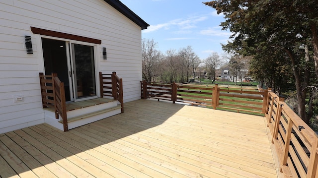 view of deck