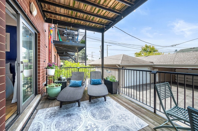 6036 N Damen Ave Unit 1S, Chicago, IL 60659 - view of deck