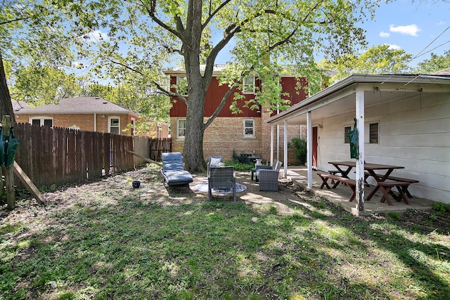 11125 S Fairfield Ave, Chicago, IL 60655 - view of yard with a patio area