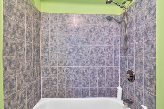 full bathroom with shower / bath combination