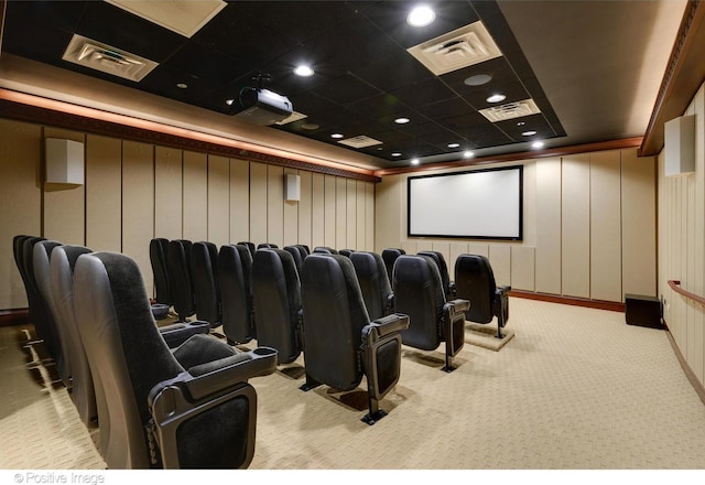 21 E Huron St Unit 3204, Chicago, IL 60611 - view of carpeted cinema room