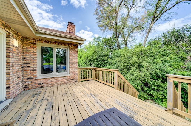 14801 Jean Ct, Oak Forest, IL 60452 - view of wooden deck