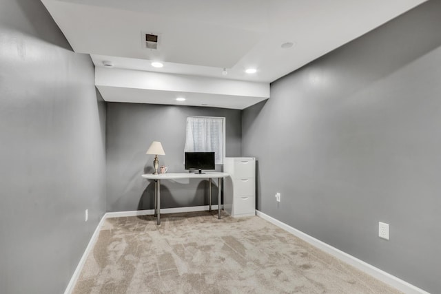 1723 Victor Ter, Gurnee, IL 60031 - office space with recessed lighting, carpet, and baseboards