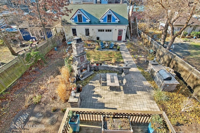 4752 N Beacon St, Chicago, IL 60613 - view from above of property