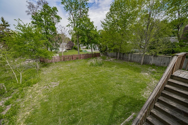 125 Arbor Ave, West Chicago, IL 60185 - view of yard with stairway