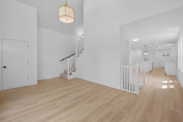 8317 S Constance Ave, Chicago, IL 60617 - entrance foyer with light wood-style flooring and baseboards