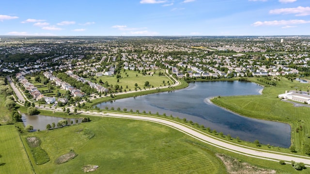 view of property location with a large body of water