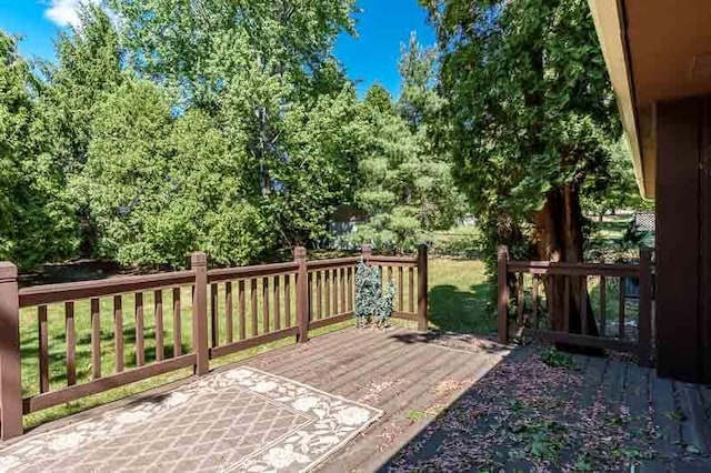 5718 Tasselbury Close, Rockford, IL 61114 - view of wooden deck