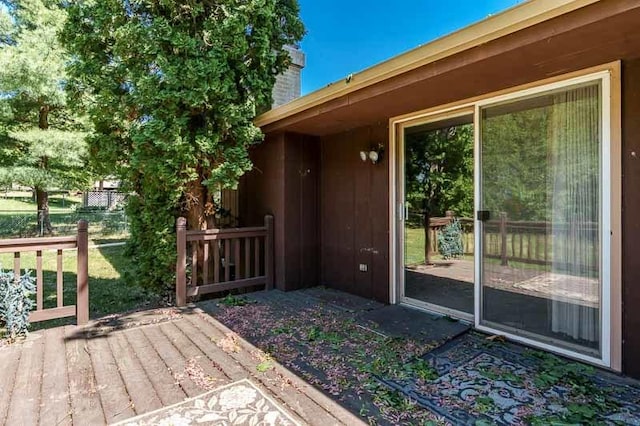 5718 Tasselbury Close, Rockford, IL 61114 - view of wooden deck