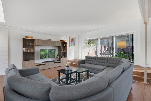 241 E Burlington St Unit C, Riverside, IL 60546 - living area featuring wood finished floors