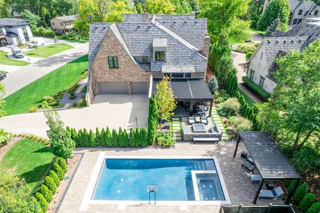 31 Concord Dr, Oak Brook, IL 60523 - view of pool with a patio