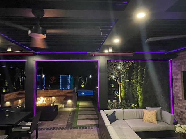 31 Concord Dr, Oak Brook, IL 60523 - view of patio / terrace featuring outdoor lounge area