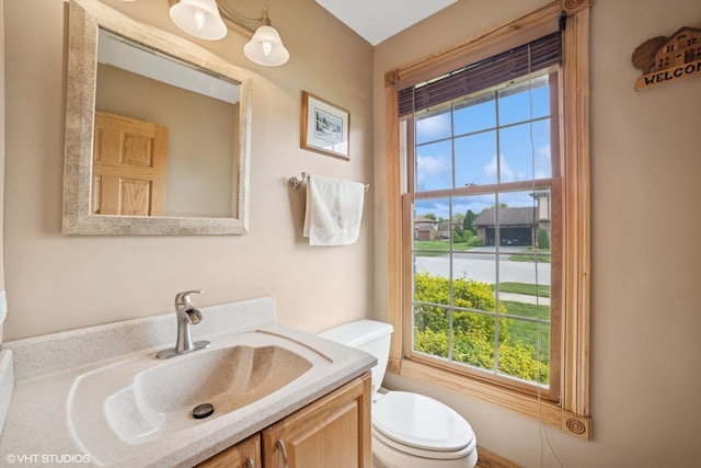 18321 Country Ln, Lansing, IL 60438 - half bath with toilet and vanity