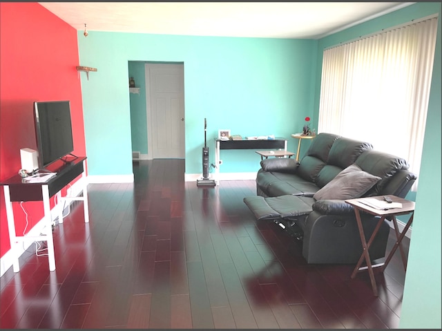 1908 Linden Ave, Waukegan, IL 60087 - living room with wood finished floors and baseboards