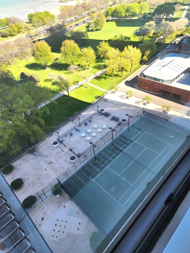 drone / aerial view