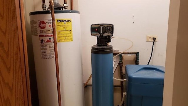 utilities with gas water heater