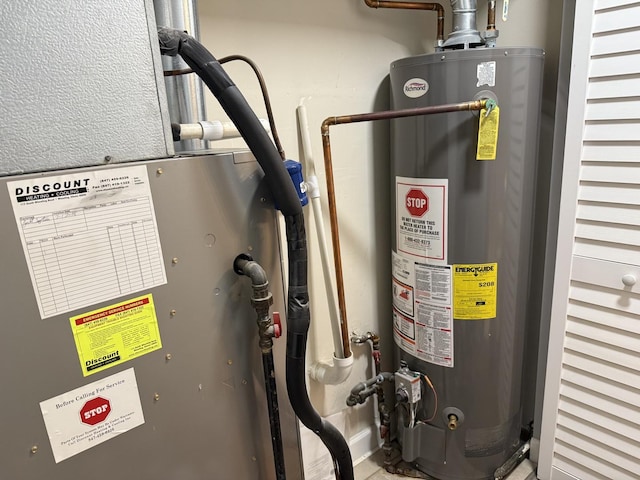 740 Weidner Rd Unit 206, Buffalo Grove, IL 60089 - utilities featuring gas water heater and heating unit