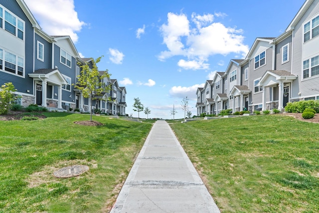 824 Briar Glen Ct, Hampshire, IL 60140 - view of community with a residential view and a yard