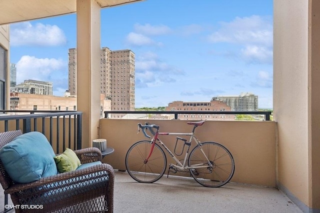 1464 S Michigan Ave Unit 703, Chicago, IL 60605 - balcony with a view of city