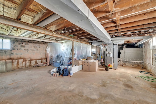 103 Grandview Ave, Lockport, IL 60441 - below grade area featuring heating unit