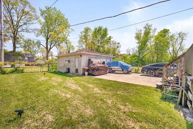 103 Grandview Ave, Lockport, IL 60441 - view of yard with a patio and an outbuilding