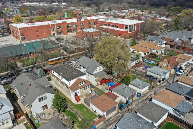 5019 N Kostner Ave, Chicago, IL 60630 - aerial perspective of suburban area