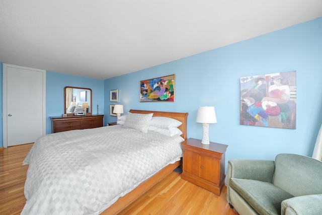 405 N Wabash Ave Unit 4709, Chicago, IL 60611 - bedroom with light wood-style floors