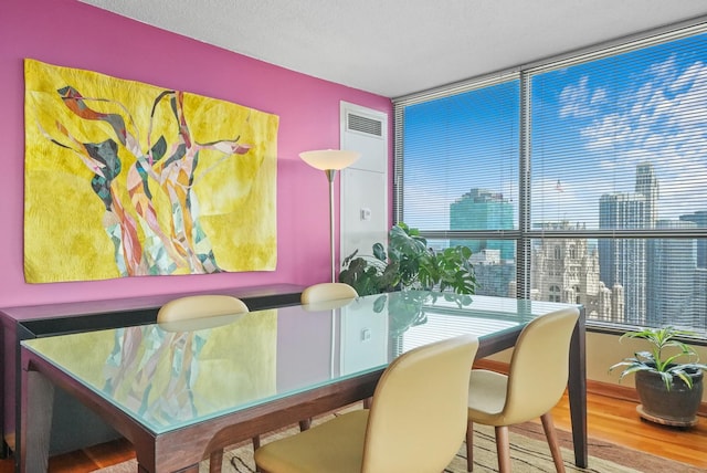 405 N Wabash Ave Unit 4709, Chicago, IL 60611 - dining area with wood finished floors