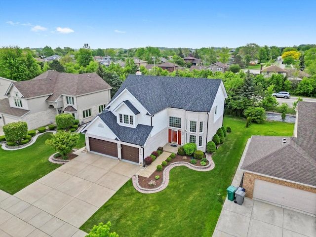 11731 Blackburn Dr, Orland Park, IL 60467 - aerial perspective of suburban area