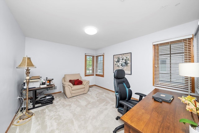 11731 Blackburn Dr, Orland Park, IL 60467 - carpeted home office with baseboards