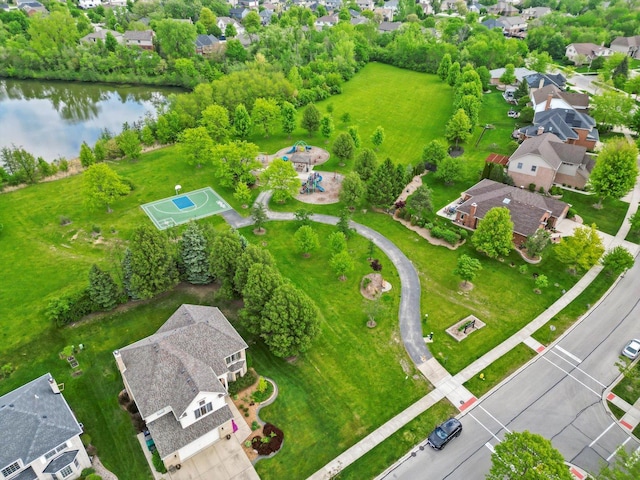 11731 Blackburn Dr, Orland Park, IL 60467 - aerial perspective of suburban area featuring a nearby body of water