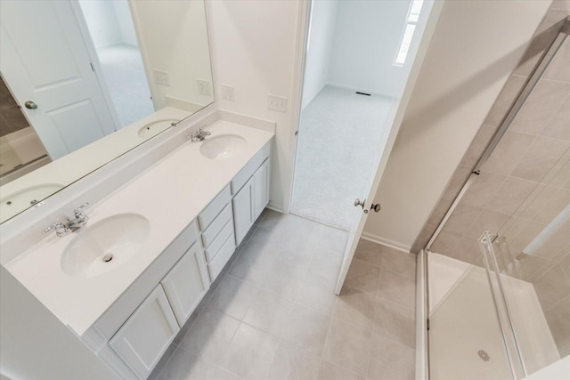 1768 Breton Ave, North Aurora, IL 60542 - bedroom featuring light colored carpet, multiple windows, and connected bathroom