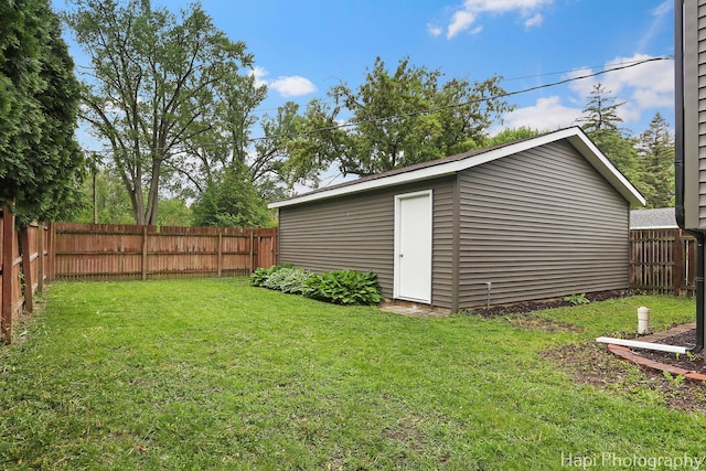 25269 W Anderson St, Ingleside, IL 60041 - view of yard featuring an outdoor structure